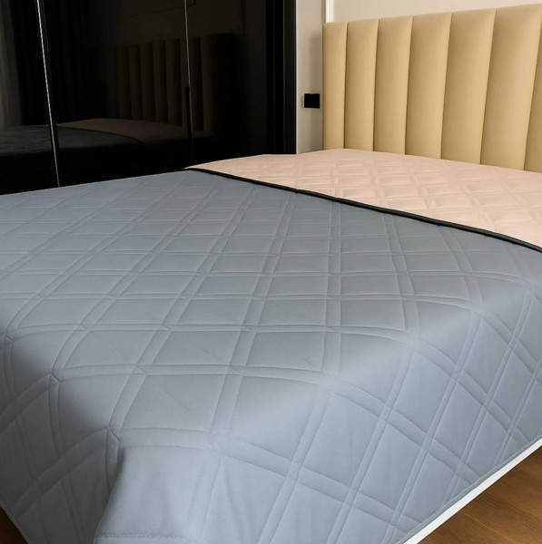 АКВАСТОП BLUCH PINK & LIGHT GRAY - покрывало ТМ U-TEK (Украина)