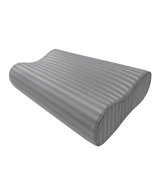 MEMORY WAWE L SOFT GREY STRIPE - наволочка (58х40х10.5) TM U-TEK (Украина) 4823098004117