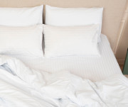 Простынь на резинке САТИН СТРАЙП TM SLEEP CARE