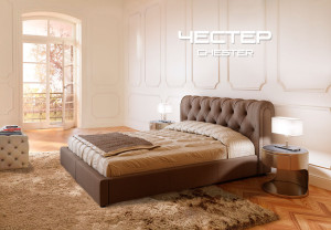 ЧЕСТЕР 1 - кровать ТМ GREEN SOFA Люкс