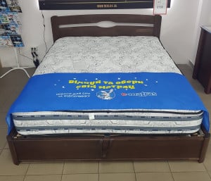 НОВА венге, 160х200 - ліжко з підйомним механізмом ТМ ОЛІМП (Розпродаж)