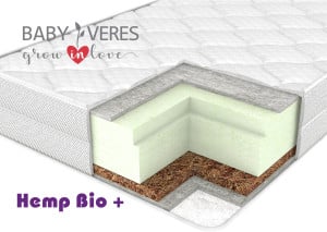HEMP BIO+ - подростковый матрас ТМ ВЕРЕС (Украина)