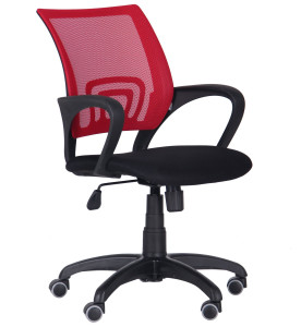 Кресло ВЕБ сиденье А-1/спинка сетка красная - ТМ AMF (298410)