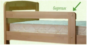 Захисний бортик 90х30 см ТМ НЕОМЕБЛІ