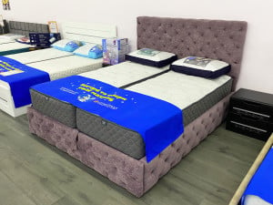 ASTILBE ЩИТ, 160х200, 3к Opera Lilac - кровать с механизмом ТМ SLEEP CARE (Распродажа Мармелад)
