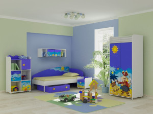 Детская комната OCEAN ПИРАТ - ТМ BRIZ (Украина)