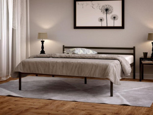 COMFORT-1, 160х200, коричневий - ліжко ТМ МЕТАКАМ (Розпродаж Мармелад)