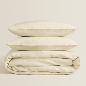 Постельное белье SATIN BEIGE 300 евро 200х220 TM KAMASANA (Испания)