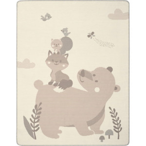 LOVELY & SWEET FOXY&FRIENDS - плед детский 75х100 ТМ BIEDERLACK (822055)