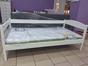 МАРТЕЛЬ, 80х160, белый - кровать ТМ ЛУНА (Распродажа)