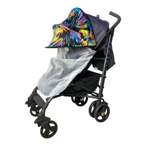 Козырёк с белой москитной сеткой MUST HAVE SHADE ФАРБИ - ТМ ДОРЕЧІ (1846F)
