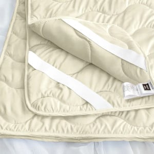 Наматрацник №1720 ECO LIGHT CREM (Cotton) (звичайний на резинці по кутах) - ТМ MIRSON (Україна)