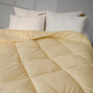 Одеяло антиаллергенное EcoSilk всесезонное №1632 ECO LIGHT CREM - ТМ MIRSON (Украина)