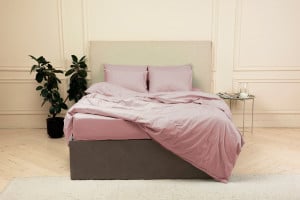 Комплект постільної білизни САТИН ПУДРА - ТM SLEEP CARE