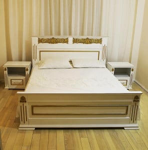 ПРЕСТИЖ - ліжко з дуба ТМ ARTmebli (Україна)