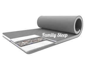 SKY - топпер TM FAMILY SLEEP Gray-White Collection (Украина)