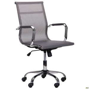 SLIM NET LB (XH-633B) СІРИЙ - офісне крісло ТМ AMF (521220)