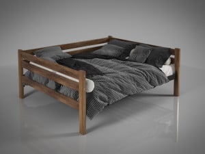 ДИЛАЙТ - деревянный диван-кровать с металлическим основанием ТМ TENERO