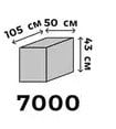 РОМЕО 7000 - пуф TM DANIRO (Украина)