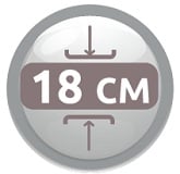высота 18 см