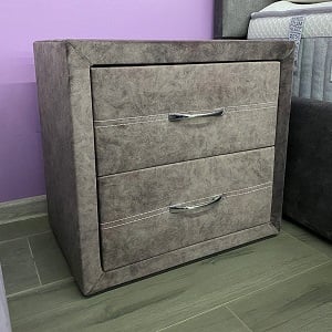 Тумба прикроватная SC1, 4к ткань GOYA JAVA - ТМ SLEEP CARE (Распродажа Мармелад)