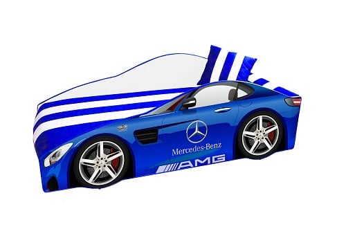 Mercedes E-4 синий