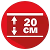 висота 20 см