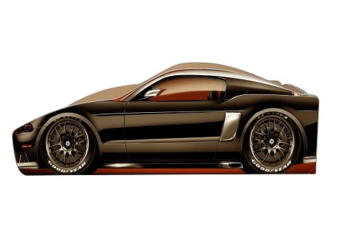 Б-0014 FORD-MUSTANG