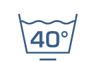 Максимальна температура 40ºC - Делікатний режим