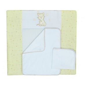LITTLE CAT BEIGE, 72х80 - пеленальный матрасик ТМ ВЕРЕС (Украина)