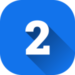 Іконка цифри "2" для списку